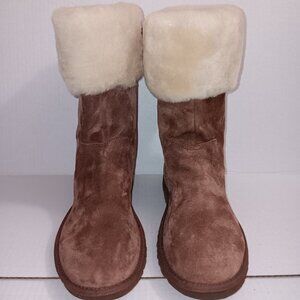 UGG BECKHAM CHOCOLATE BROWN BOOTS LIKE NEW